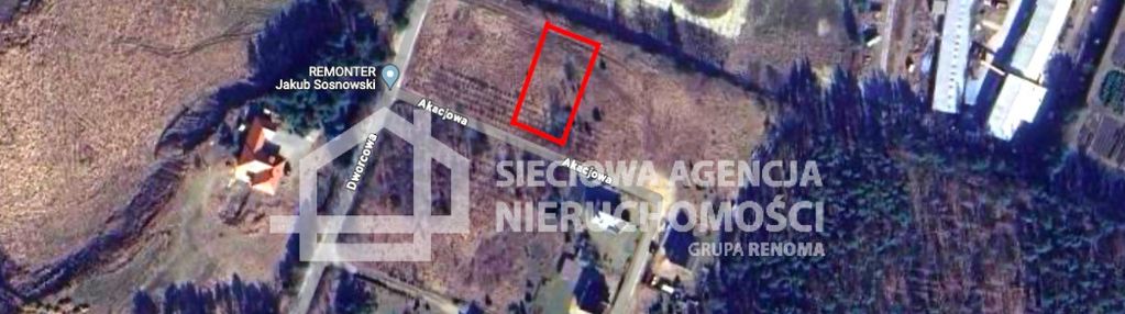 Przyjaźń ul. akacjowa działka na sprzedaż.