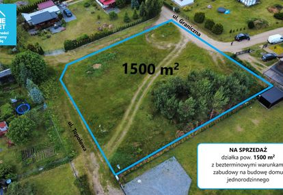 Działka budowlana 1500 m² z warunkami zabudowy