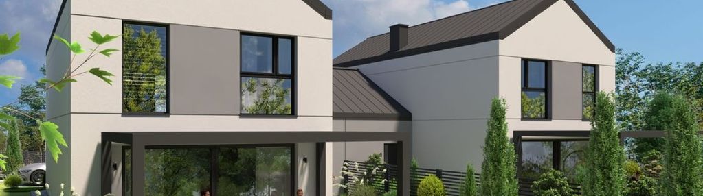 Nowoczesny bliźniak pod warszawą