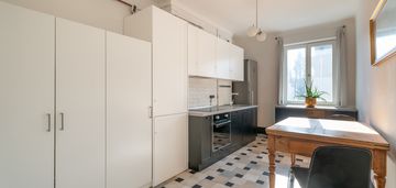 Klimatyczne mieszkanie 2 pok., saska kępa