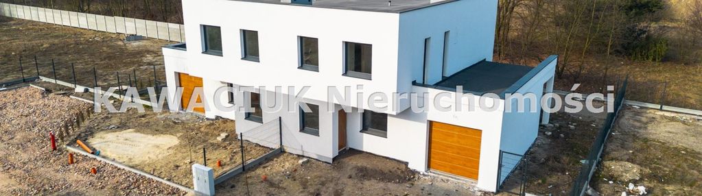 Nowy w stanie deweloperskim dom-bliźniak