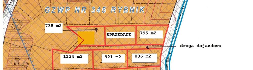 Niewielka działka w sam raz pod budowę domu