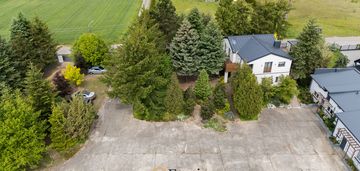 Nieruchomość inwestycyjna z wz–dom, hala,2 działki