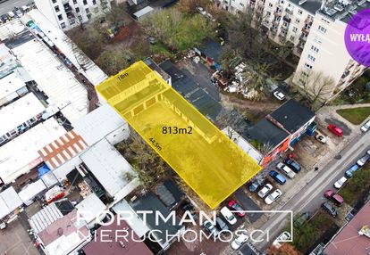 Działka pod zabudowę wielorodzinną, 813m2,