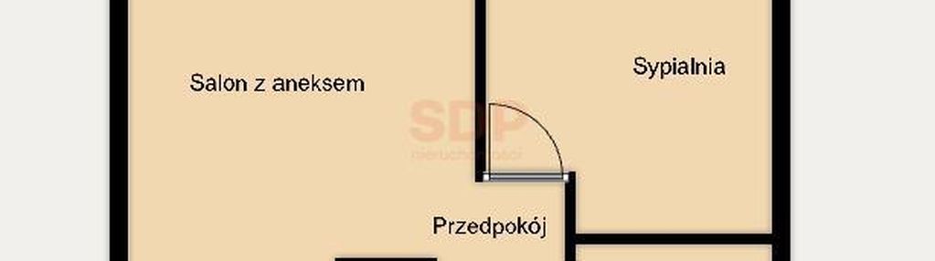 2 pokoje z ogródkiem, dobrze skomunikowane