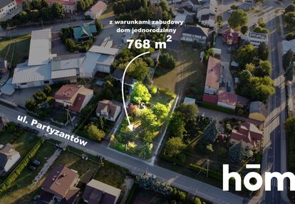Duża działka z wz 768m2 sobienie jeziory