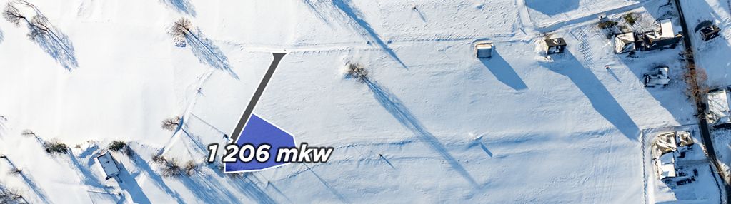 Sierockie - działka z widokiem na tatry