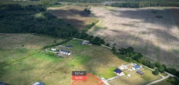 Działka w wytownie | 917 m2 | mpzp