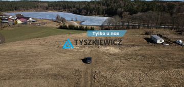 Działka nad jeziorem w okuninie