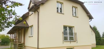 Połówka bliźniaka, stan surowy, działka 4,5 ar