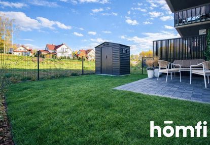 Mieszkanie z ogródkiem| klimatyzacja| rolety