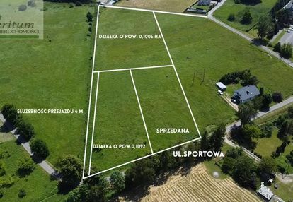 Ul. sportowa- 2 ostatnie działki na sprzedaż!!