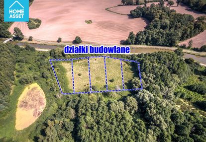 Działki budowlane wraz z lasem u podnóża pochylni