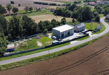 Nowoczesny dom 201m2 plus hala magazynowa 244m2