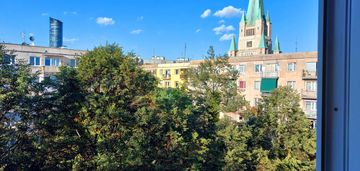 Rozkład-świeżo po remoncie-miejskie-balkon-zieleń