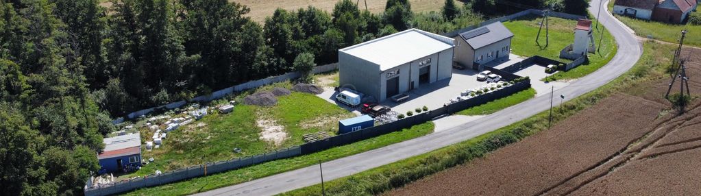 Nowoczesny dom 201m2 plus hala magazynowa 244m2