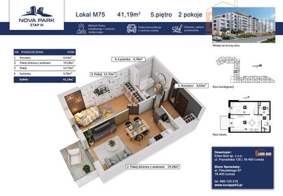 Idealne mieszkanie na twoją inwestycję m-75