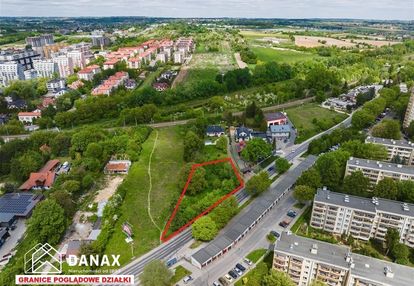 Prądnik czerwony ul. powstańców – działka usługowa