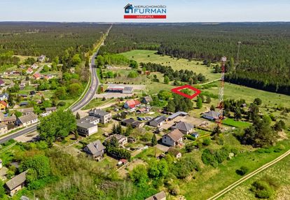 Działka z możliwością zabudowy blisko las i rzeka