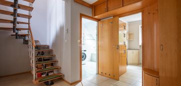 Zielone zacisze, dwupoziomowy apartament, garaż