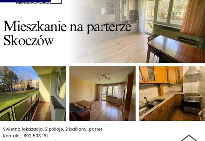 Mieszkanie 2-pokojowe 45,3 m² ,parter – skoczów, ul. górny bór