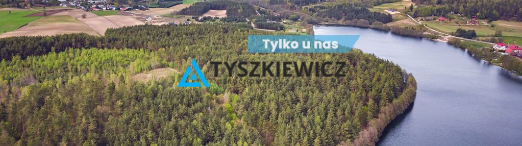 Działka leśna blisko jeziora kamieniczno