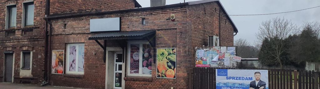 Blachownia budynek na sprzedaż przy głównej ulicy.