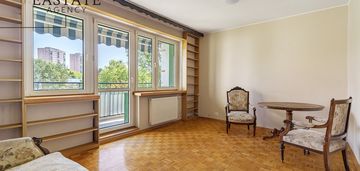 Tuż przy i linii metra stacja imielin | loggia 6m2 | widok na zielone patio