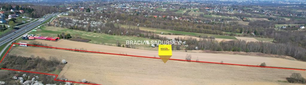 Działka komercyjna przy krajowej siódemce