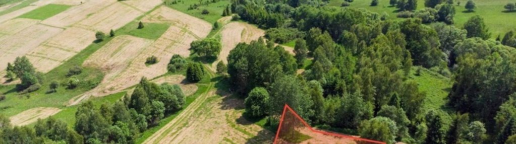 Działka rolna 1386m² w malowniczej soli