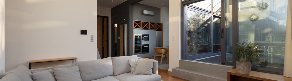Styl loft + 150 m2 tarasu