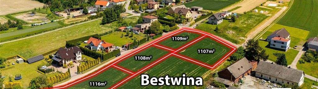 Działka 11 arów | bestwina | cisza | zieleń
