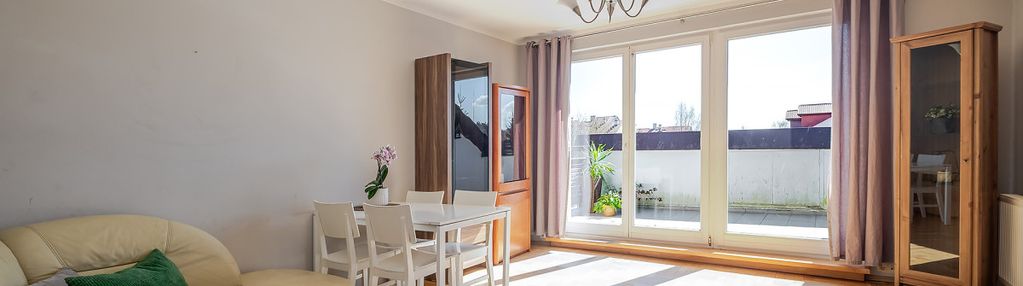 3 pokoje,dwupoziomowe z dużym tarasem gdynia