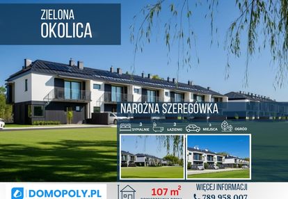 Ostatnia szeregówka z dużym ogrodem-strych gratis!