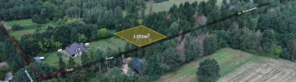 Działka z wz 1173 m² – pasikonie, gm. kampinos