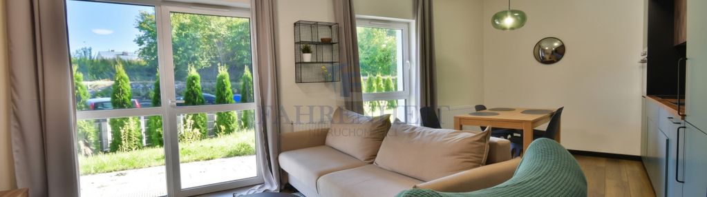 2 pokoje, ogrod 135 m2 z altaną