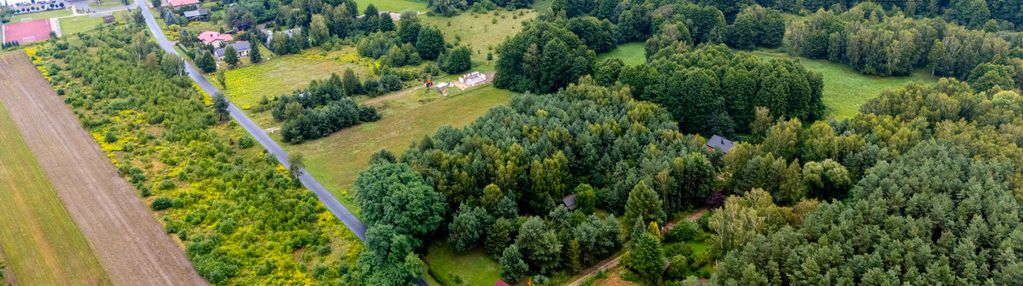 Działki budowlane  z własnym lasem