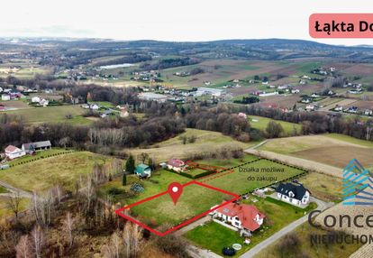 Działka budowlana | 23 a | łąkta dolna