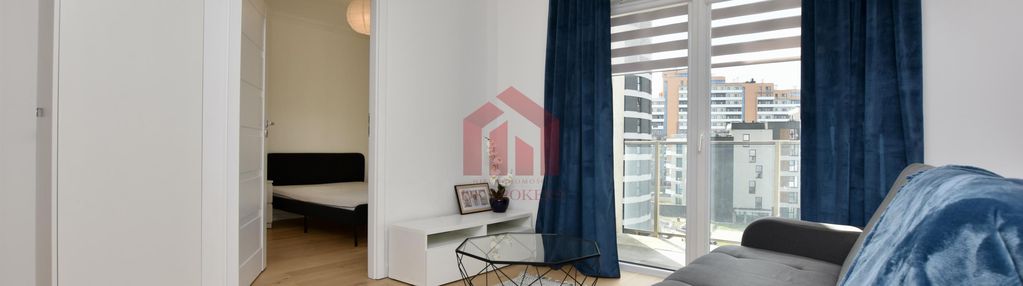 Salon z aneksem + 2 sypialnie, capital towers