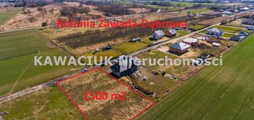 Kolonia zawada- działka z warunkami zabudowy