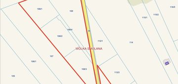 Wólka smolana, gm. brochów, media, las, wz