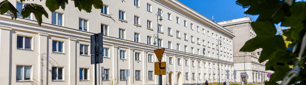 Serce warszawy – zieleń za oknem – cisza