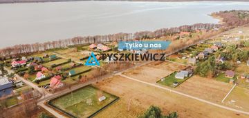 Działka nad jeziorem żarnowieckim. dębki, piaśnica