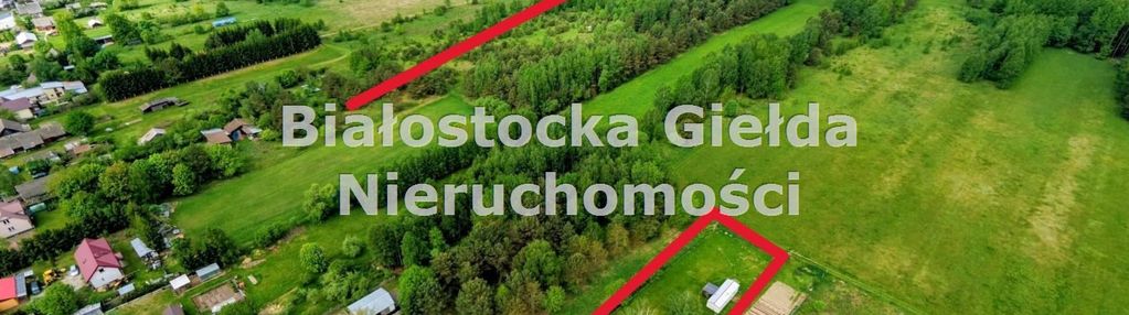 Działka budowlana 1987m2//domek holenderski 42m2//