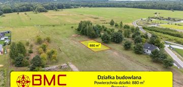 Działka budowlana boronów 880m2 grabińska