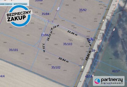 Prostokątna, woda przy działce, prąd i gaz 70m| wz