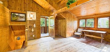 Leśny dom letniskowy