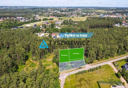 Działka mieszkaniowa z własnym lasem chwaszczyno