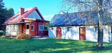 Atrakcyjna działka  z domem, 700 m do  narwi