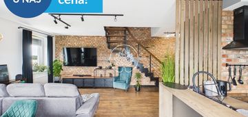 Apartament dwupoziomowy z klimatem